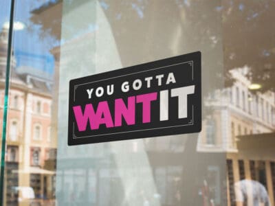 Removable Custom Shape Clings On Window