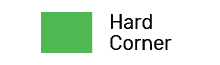 Hard Corner Sticker Icon