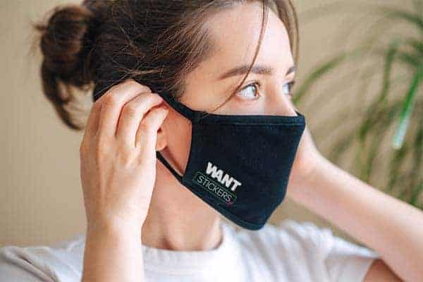 Want Custom Face Masks Mockup