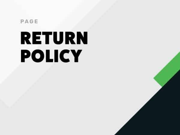 Return & Refund Policy - Want Stickers
